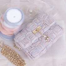 [갓샵] 코바늘 가방 뜨기 클러치백 만들기 DIY 키트 [뜨개질 망스티치 네트 망 뜨개 손, 상품선택:클러치백/소라