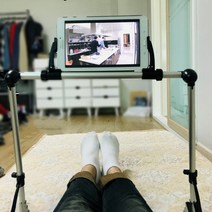 침대 태블릿 거치대, 1, 블랙