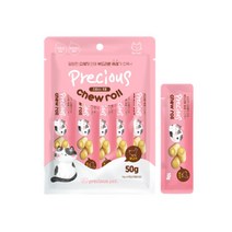 캣 간식 파우치 츄롤 닭고기 5개입 치석껌 양치 고양이