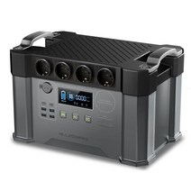 인산철파워뱅크 캠핑용배터리 올인원 파워뱅크 allpowers s2000 1500wh 2000w 휴대용 발전소 110230v 야외 캠핑 태양광 발전기 405405mah 비상 백업, 유럽 ​​연합