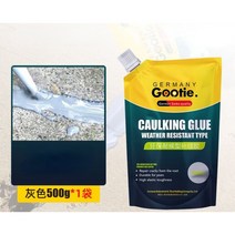 방수제 방수액 방수 크림 보수제 외벽 페인트 투명 균열 충전제 지붕 누출 수리 시멘트 조인트 충전 접착제 코너 균열 방갈로 누출 플러깅 재료, 그레이 500g
