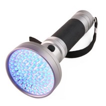 100LED 고휘도 자외선 손전등 UV 식별기 감별기 위조지폐 자외선램프 학교, 1개
