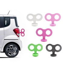 여친선물용 Ray 경차 관종 시계태엽 장식소품 익스테리어인형 셀프튜닝 내차꾸미기, 블랙