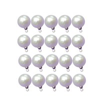 10mm 진주포인트단추 목걸이팬던트 귀걸이부자재 DIY활용만점 진주장식 진주알