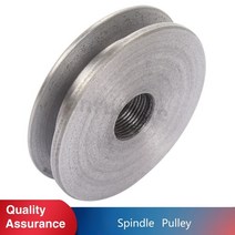 모터풀리 스핀들 v pulley sieg c0 038049ampjet bd 3ampgrizzly g0745 미니 선반 예비 v 벨트, 스핀들 v-풀리, 1개