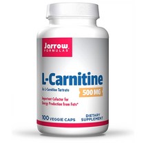 자로우 포뮬러스 L-카르니틴 500mg 50정 100정 Jarrow Formulas L-Carnitine, 개, 50정 + 캡슐