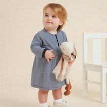 [쁘띠바또] 현대 판교 NSF41NA23F NA 베이비 스트라이프 패턴 원피스