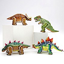 공룡 입체 퍼즐 3D 퍼즐 DIY 만들기, 1.티라노사우루스