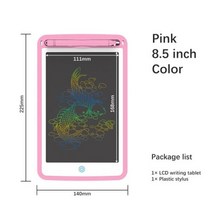 패들보드 수상스키 스탠드업 서핑보드 85 인치 드로잉 보드 어린이 낙서 스케치 패드 장난감, 8.5 Inch-pink