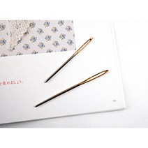 돗바늘 기본돗바늘 뜨개바늘 리네아, M(길이7cm)