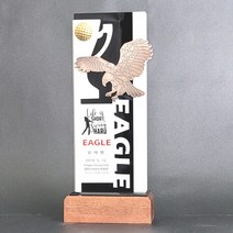 이글패 싱글패 홀인원패 골프트로피, 2022원목라인이글