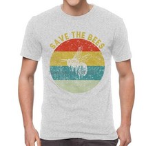 양봉옷 모기장옷 방충복 Vintage Save The Bee Tshirts 남성 Streetwear Tee 탑 코튼 T 셔츠 반소매 양봉가