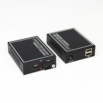 광 트랜시버 오디오 비디오 광섬유 확장 네트워크증폭, HDMI 광 트랜시버(1쌍) SC