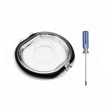 먼지 집진기 소형 필터 산업용 집진장치 목공용 미세 이동식 다이슨 호환 진공 청소기 V7 V8 SV10 수집기 하단 커버 씰링 링 쓰레기 상자 액세서리 스크루 드라이버, [01] Blacktransparent