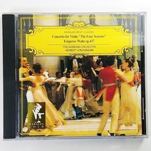 (중고CD)(미사용) 비발디 사계. 슈트라우스2세 황제 왈츠. VIVALDI THE FOUR SEASONS. STRAUSS ll EMPEROR WALTS. 이 무지치