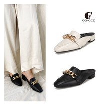 [고세] [X롯데홈쇼핑]Gby 여성 블로퍼 베로나 (블랙/아이보리) 2cm