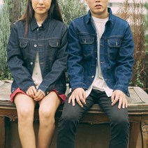 남녀공용 트러커 청자켓 커플청자켓 (연청 중청 진청)