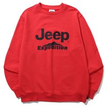 JEEP 빅 로고 익스페디션 맨투맨 GM5TSU811RD
