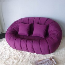 다다미 3.5인용 쇼파 2인 가구단지 7평 15평 18평 오피스텔 원룸 좁은방 소파베드 좌식 3인 자취방 동거, 72cm보라색 플란넬