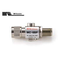 Milcom MC-6BP MC-6BR 피뢰기 동축 서지 보호기 벌크 헤드 N 형 M/F 6GHz, 2.MC-6BP N-M-F