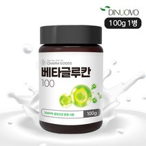 베타글루칸 분말 가루 100g 발효 효모 비오틴 아연 셀렌 유산균 사균체 승강fa, 1병