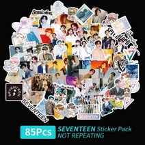 107 개/대 Kpop 스티커 Lomo 카드 새 앨범 ATTACCA HD 문자, SEVENTEEN-2