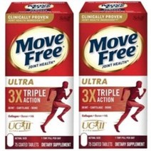 Schiff 쉬프 무브프리 울트라 트리플 액션 75 타블렛 2병