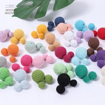 아바나 뜨개 구슬 비즈 16mm, 17.그린망고