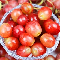 씨없는 고당도 크림슨 포도 수입 붉은 레드 포도 1kg, 단품