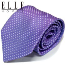 [ELLE HOMME] 엘르옴므 실크넥타이 - 드롭 퍼플 8.5cm