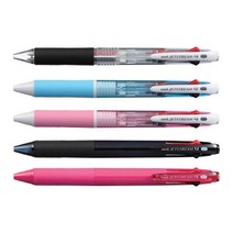 제트스트림 4색볼펜 0.7mm SXE4-500-07 볼펜, 트랜스페어런트