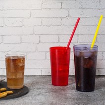 식당 물컵 플라스틱컵 업소용 카페 다회용컵, DC, 투명, 1개, 1개