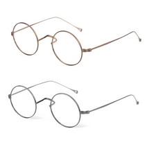 티타늄 코받침없는안경 4종 남자여자 동글이안경테