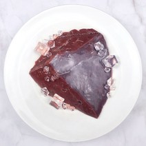 한우 소간 1kg 강아지수제간식 애견생식재료 냉동, 단품