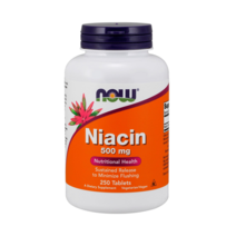 나우푸드 니아신 500mg 타블렛 비건, 250개입, 1개