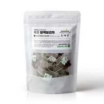 늘해찬 찬물에도 잘 우러나는 볶은 국산 블랙보리차 티백 전통차 삼각티백 대용량, 1.5g, 50개입