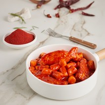 한양대 왕십리 맛집 악어떡볶이 수제 떡볶이밀키트 (쌀떡/밀떡) 2인분 540g, 순한맛, 쌀떡, 1개