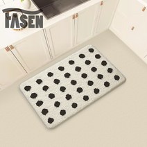 FASEN 주방매트 패밀리 융모 클래식 호텔 발매트 스포츠 매트 러그 규조토발매트 욕실발매트 화장실매트 수건 답례품 코일매트 코일매트 소프트 주방 발매트 사계절 발매트, 매트14