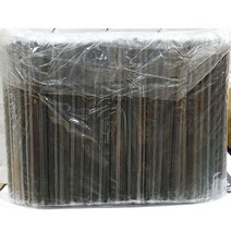 스트로우 검정색 7x210mm 400입x20개 업소용 빨대, free, 없음