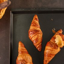 냉동생지 - 프랑스 크로와상 (40Gx25개) 크로아상 / 오븐 에어프라이어 베이킹 초보 홈베이킹 / 카페노리