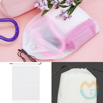 위센티브 반투명 끈 파우치 XXL 반투명파우치 포장주머니 더스트백