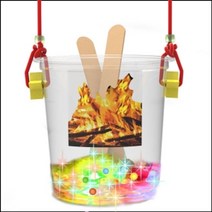 PGM*^몰자람 LED 쥐불놀이 왕(원심력과 잔상효과) 대형특대형 과학조립교구 만들기재료 키트 만들기 DIY 수업 어린이 실험^^췤pgm, ^^옵션*^대형