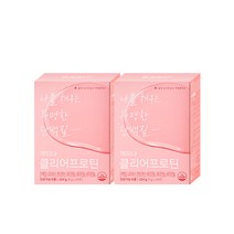 [랩앤뷰티] 액티나 클리어프로틴 8g x 28포(수량선택), 2박스 4주분 448g(8g x 56포), 2개