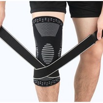 스포츠 운동 무릎 보호대 아웃도어 관절 아대 밴드 슬관절 슬개건 십자인대 시린 무릎 시릴때, 쿠팡 블루_M