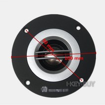 트위터 DIY 더블 마그네틱 스피커 1 pc 4 인치 8 옴 100 w 트위터 발열 학년 실크 필름 높은 소리 밝은 ktv, 한개옵션0