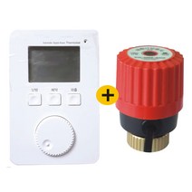 지역/중앙 난방용 온도조절기+구동기(일반형/전기절약형), 디지털조절기+구동기30-1.5일반형