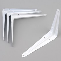 키알리 선반 받침대 ㄱ 브라켓 철물 철제 꺽쇠 까치발 다리 2세트, 사이즈, 대 2P x 2세트