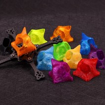 드론 날개 범퍼 가드 이쑤시개 2.5/3 인치 프레임 키트 RC 드론 FPV 레이싱 쿼드 콥터 프리 스타일 트루 X, 11 2.5inch Black