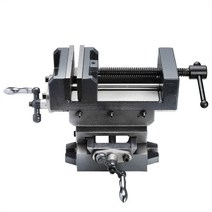 밀링 드릴링 코너 고정 탁상바이스 양방향 드릴작업대, 텔리슨 크로스 플랫 플라이어 4인치