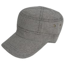 [쿠키세븐] A0304 미니체크 캡모자(사이즈조절)